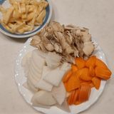 ほっこり♪コク旨♫かぼちゃ豚汁作り方3写真