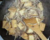 満腹【厚揚げとひき肉のとろみもやし炒め】作り方5写真
