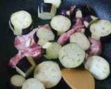 簡単過ぎる辛いナス味噌。作り方2写真