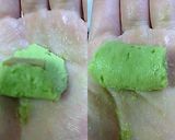 　一口抹茶チョコ　＊黒糖餅入り風＊作り方5写真