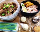牛丼みたいな簡単豚肉焼うどん お弁当作り方4写真