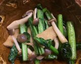 小松菜とベーコンのバター炒め★お弁当時短作り方7写真