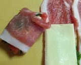 お弁当にも 豚肉チーズトマト巻き揚げ作り方2写真