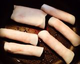 簡単2ステップ☆ウインナー巻き作り方2写真