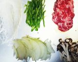 春雨で野菜たっぷりチャプチェ*作り方1写真