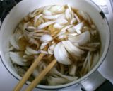 簡単ランチ　舞茸　新玉ねぎの　和風スープ作り方4写真