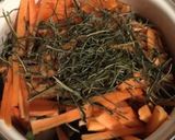 春の旬食材で♪タケノコとワラビの春煮物作り方4写真