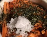 春の旬食材で♪タケノコとワラビの春煮物作り方5写真
