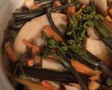 春の旬食材で♪タケノコとワラビの春煮物作り方6写真