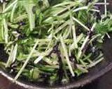 １分で簡単♬塩コンブde水菜の和え物作り方4写真