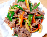 旬のタケノコを使った☆簡単☆青椒肉絲作り方8写真