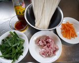 シンプルが一番!そうめんチャンプルー☆作り方1写真