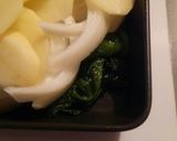 ほうれん草とポテトのアンチョビマヨ焼き作り方3写真