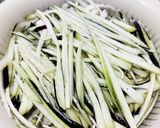 生姜と茄子素麺の味噌汁作り方1写真