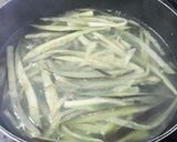 生姜と茄子素麺の味噌汁作り方3写真