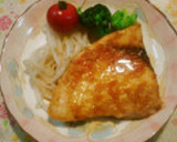 ロース厚切り肉で＊しょうが焼き♪作り方5写真