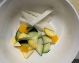 肉無豆腐簡単赤味噌トマト味野菜炒め作り方9写真