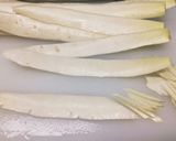 大根の皮で切り干し大根風作り方1写真