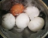 空豆とゆで卵のサラダ◆春爛漫作り方1写真
