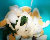 空豆とゆで卵のサラダ◆春爛漫作り方5写真