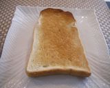 えごま油の黒ごまきな粉トースト♡作り方1写真