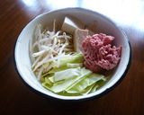 春キャベツと豆腐のお好み焼き風♪作り方1写真