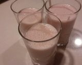 水切りヨーグルトの苺スムージー作り方3写真