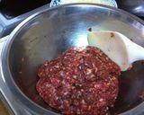 肉みそのっけ油そば作り方1写真