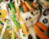 豚肉ミンチと蓮根の香味炒め◆簡単！作り方10写真