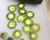 ♡ゴーヤ⭐︎初夏のおもてなしおにぎり♡作り方1写真