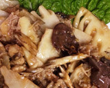 タケノコとマイタケの中華醤油炒め作り方8写真