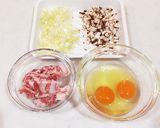 止まらない♡旨味たっぷり豚バラ炒飯作り方1写真