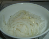 玉ねぎとなめたけのかんたん和え物作り方1写真