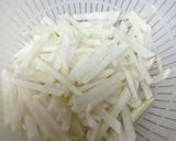 大根とホタテのサラダ作り方1写真