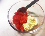 簡単☆明太子のふわとろ豆腐作り方3写真