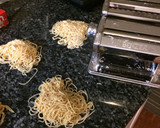簡単魚介類のトマトソースの手打ちパスタ作り方6写真