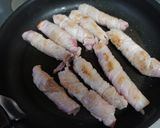 牛蒡&人参の豚肉巻、甘辛炒め煮☆作り方5写真