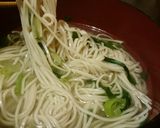 ニラねぎ鶏の温そば(備忘録)作り方4写真