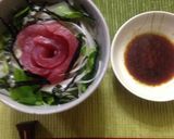 簡単！マグロの新玉ねぎ☆サラダ丼作り方4写真