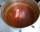 意外と美味しい！　マグロのトマト煮込み！作り方4写真