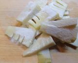 たけのこ、ちくわ、舞茸の磯辺揚げ作り方1写真