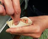水不要‼本格的な餃子の包み方作り方5写真