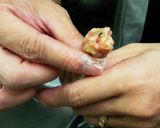 水不要‼本格的な餃子の包み方作り方6写真