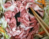 豚こま肉で☆あんかけうどん♪作り方4写真