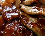 ほうれん草たっぷりで豚丼作り方34写真