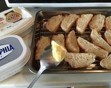 朝食にハーブ✿トマト＆胡瓜ブルスケッタ作り方6写真