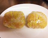春めく♪ふわふわ卵のキャベツおにぎらず作り方7写真