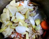 お父さんの思い出のたけのこ入りカレー作り方3写真