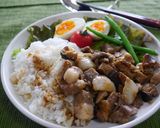 台湾風豚丼　ルーローファン作り方5写真