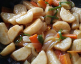 長芋大量消費！長芋のカキ醤油炒め作り方4写真